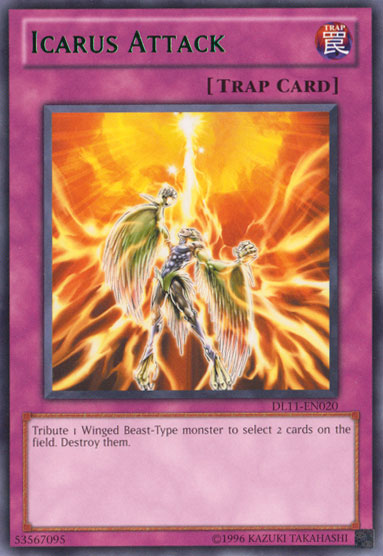 Icarus Attack (Green) [DL11-EN020] Rare | Card Merchant Takapuna