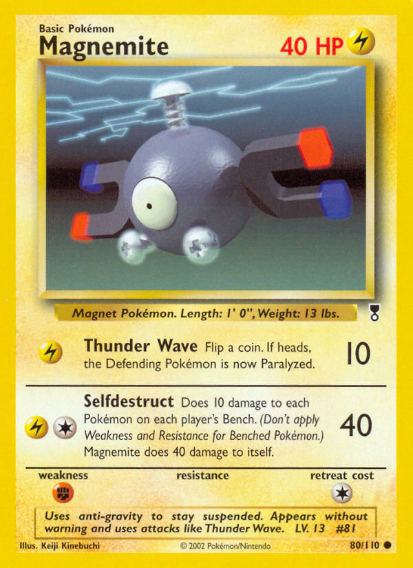 Magnemite (80/110) [Legendary Collection] | Card Merchant Takapuna