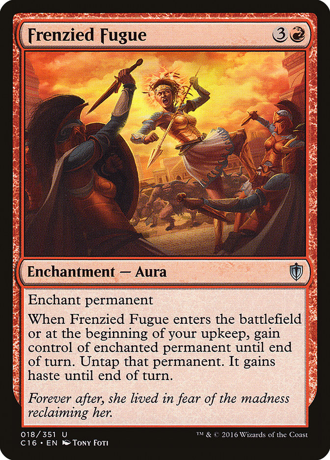 Frenzied Fugue [Commander 2016] | Card Merchant Takapuna