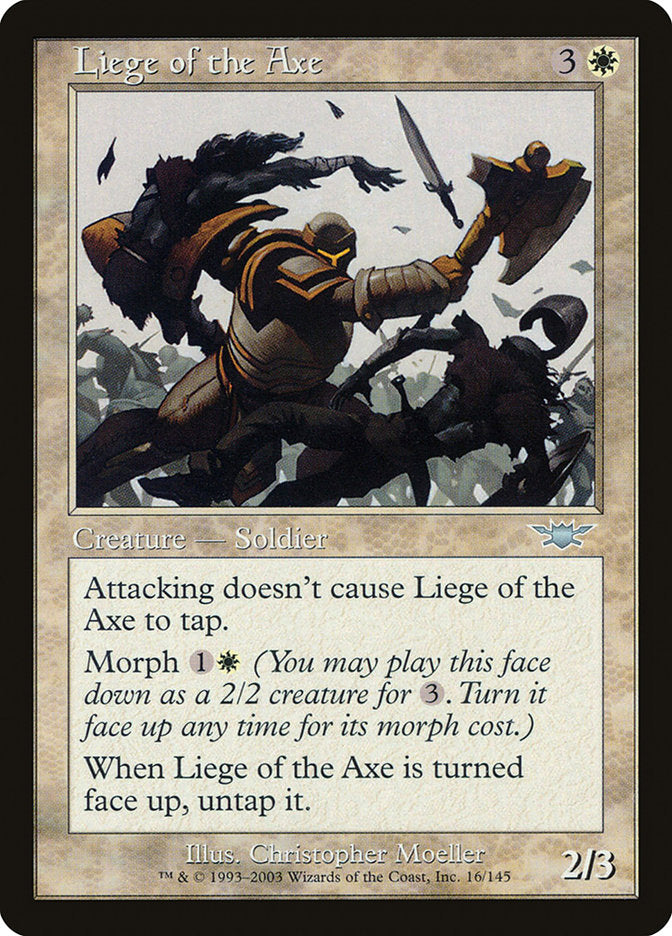 Liege of the Axe [Legions] | Card Merchant Takapuna