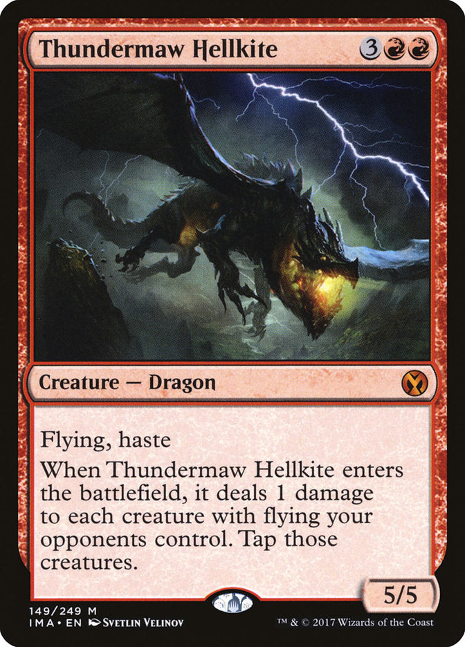 Thundermaw Hellkite [Iconic Masters] | Card Merchant Takapuna