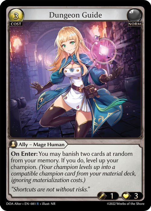Dungeon Guide (081) [Dawn of Ashes: Alter Edition] | Card Merchant Takapuna