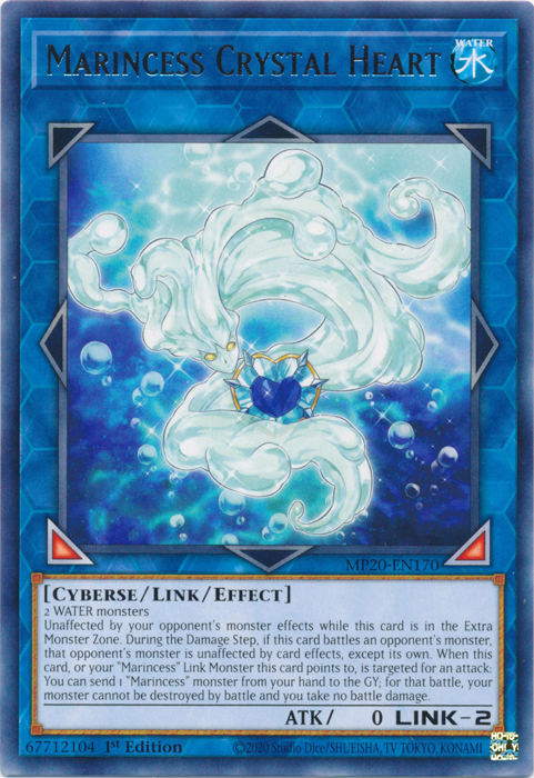 Marincess Crystal Heart [MP20-EN170] Rare | Card Merchant Takapuna