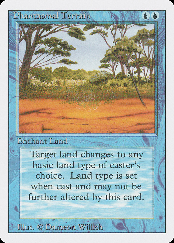 Phantasmal Terrain [Revised Edition] | Card Merchant Takapuna