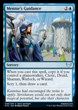 Mentor's Guidance [Strixhaven: School of Mages] | Card Merchant Takapuna