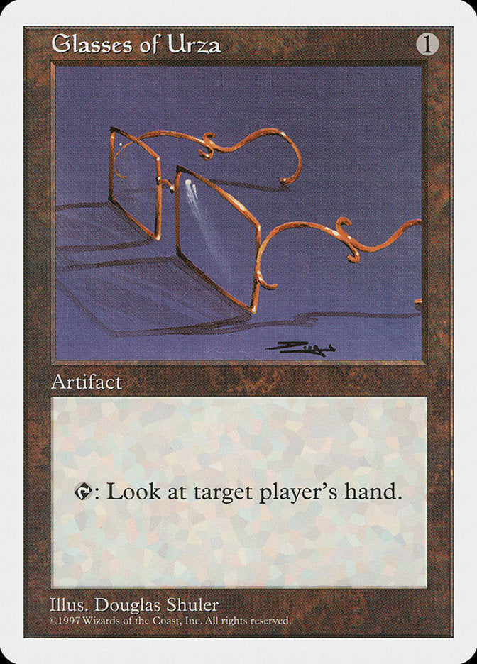 Glasses of Urza [Fifth Edition] | Card Merchant Takapuna