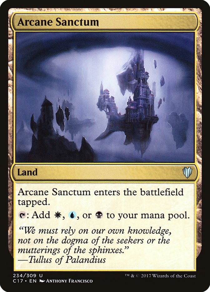 Arcane Sanctum [Commander 2017] | Card Merchant Takapuna