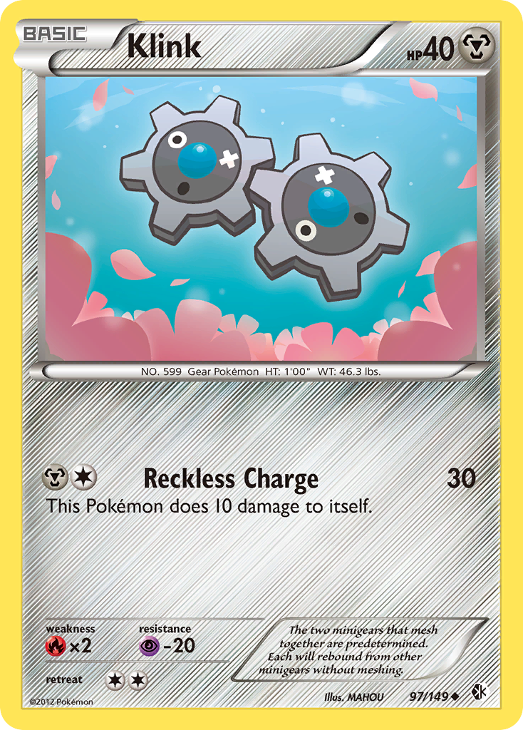 Klink (97/149) [Black & White: Boundaries Crossed] | Card Merchant Takapuna