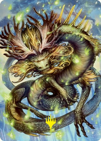 Kura, the Boundless Sky Art Card (Gold-Stamped Signature) [Kamigawa: Neon Dynasty Art Series] | Card Merchant Takapuna