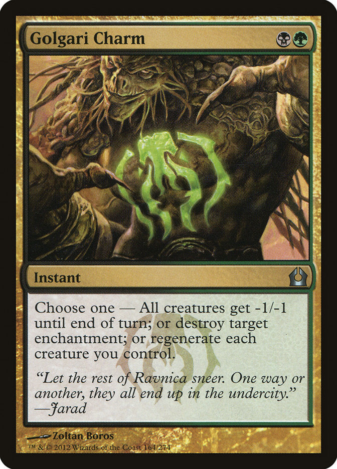 Golgari Charm [Return to Ravnica] | Card Merchant Takapuna