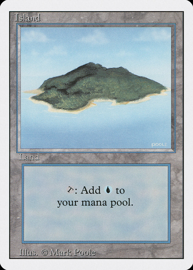 Island (Blue Sky) [Revised Edition] | Card Merchant Takapuna