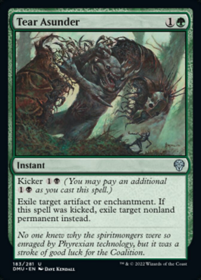 Tear Asunder [Dominaria United] | Card Merchant Takapuna