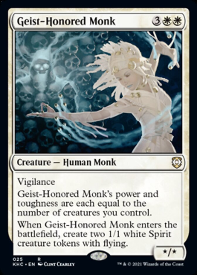 Geist-Honored Monk [Kaldheim Commander] | Card Merchant Takapuna