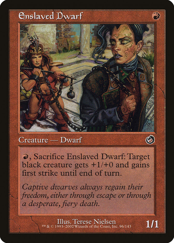 Enslaved Dwarf [Torment] | Card Merchant Takapuna