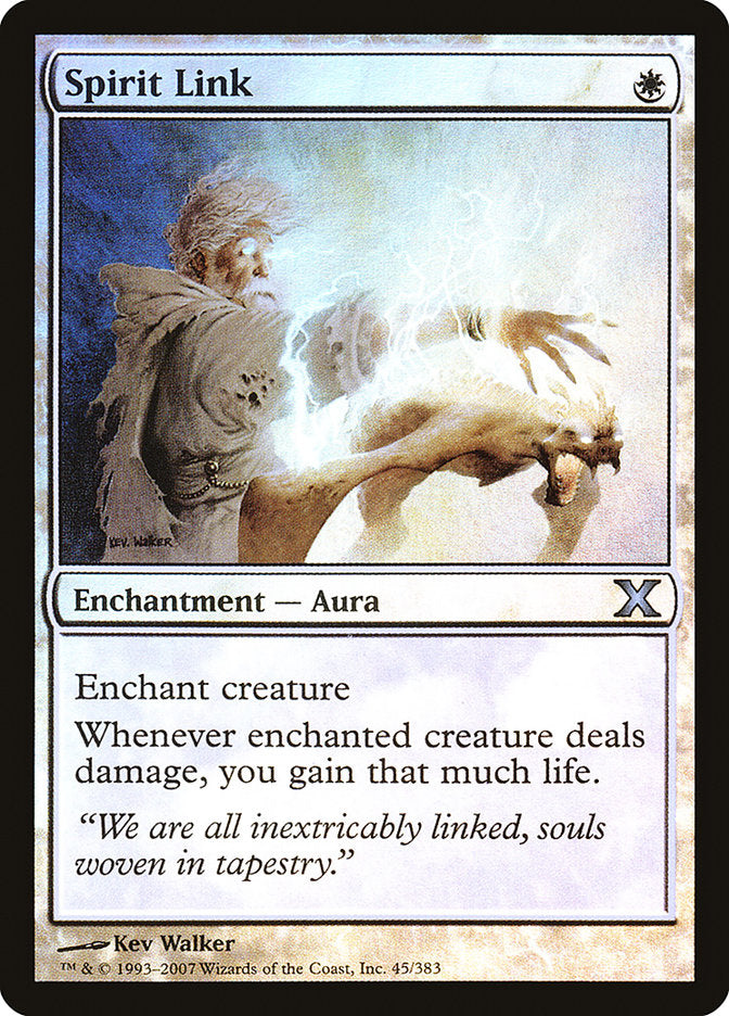 Spirit Link (Premium Foil) [Tenth Edition] | Card Merchant Takapuna