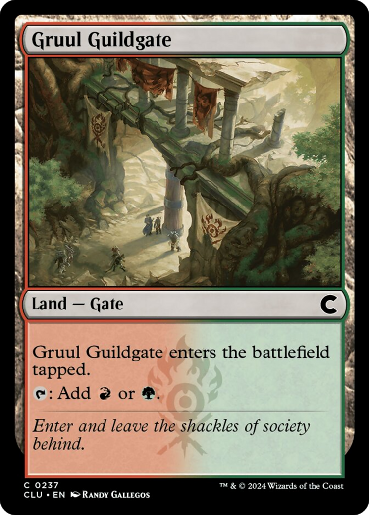 Gruul Guildgate [Ravnica: Clue Edition] | Card Merchant Takapuna