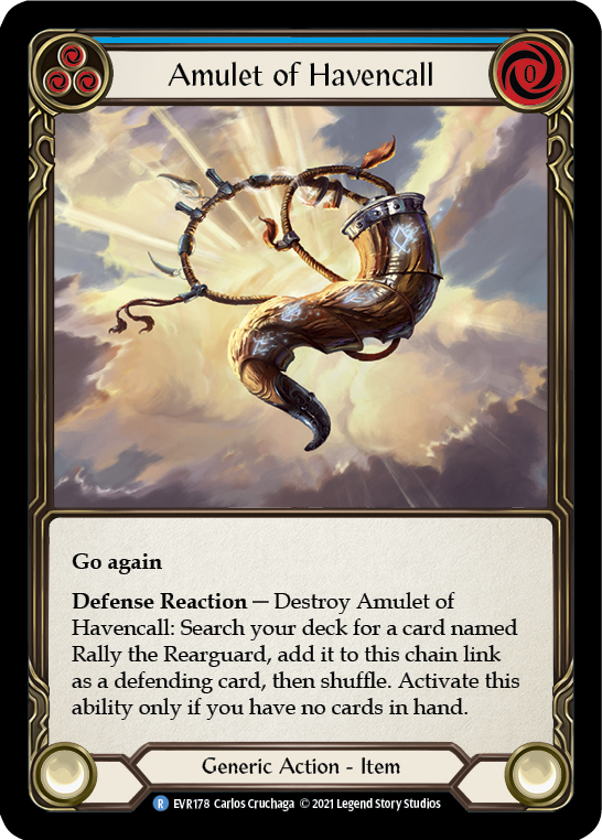 Amulet of Havencall [EVR178] (Everfest)  1st Edition Cold Foil | Card Merchant Takapuna
