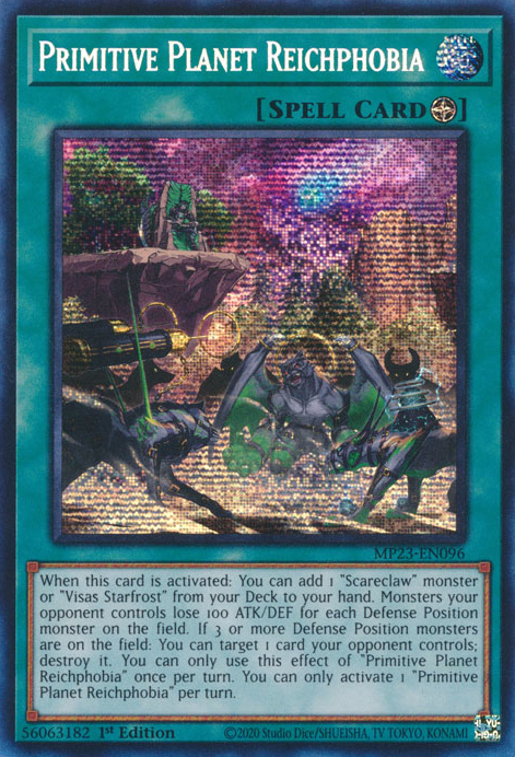 Primitive Planet Reichphobia [MP23-EN096] Prismatic Secret Rare | Card Merchant Takapuna