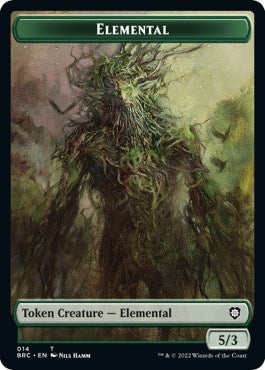 Elemental Token [The Brothers' War Commander Tokens] | Card Merchant Takapuna