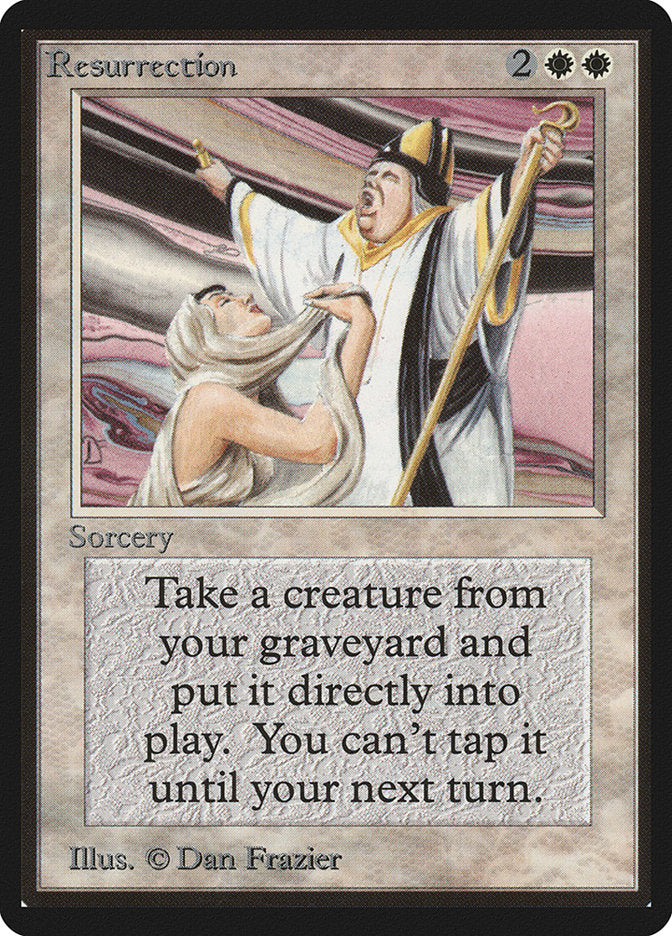 Resurrection [Beta Edition] | Card Merchant Takapuna