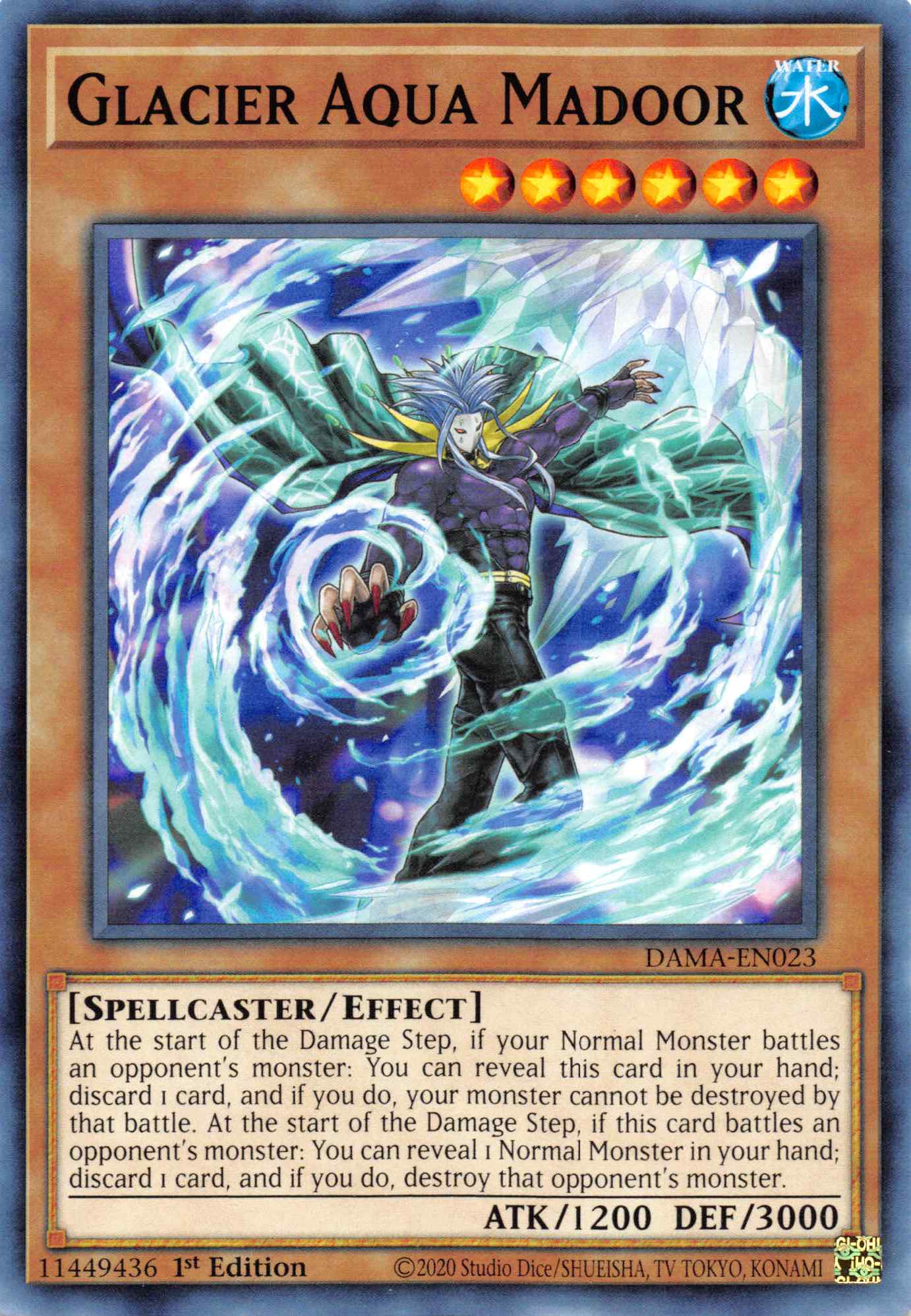 Glacier Aqua Madoor [DAMA-EN023] Common | Card Merchant Takapuna
