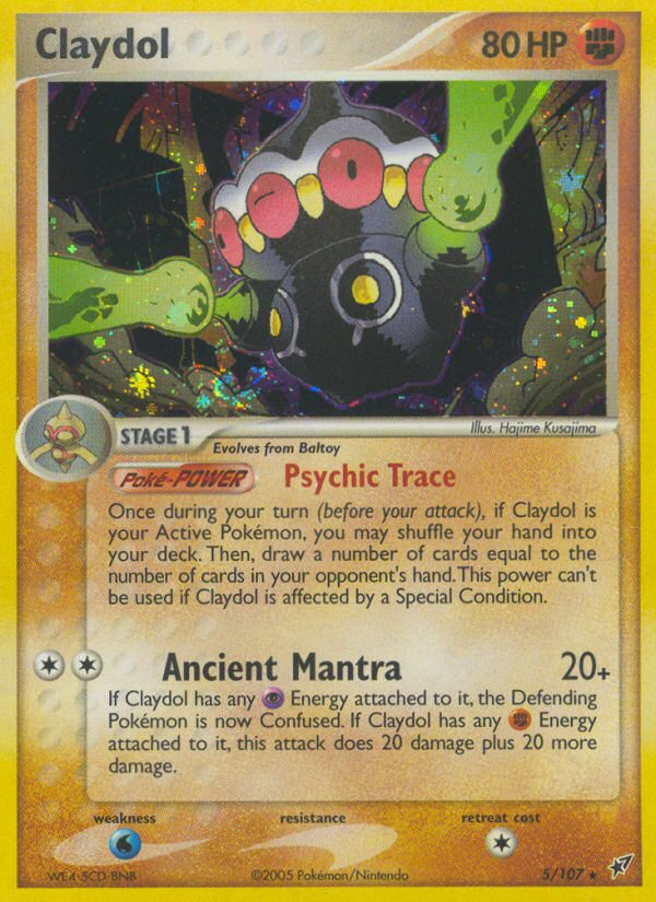 Claydol (5/107) [EX: Deoxys] | Card Merchant Takapuna