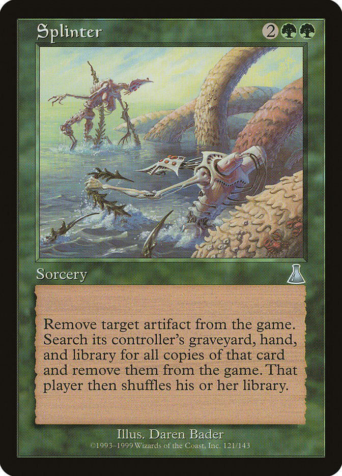 Splinter [Urza's Destiny] | Card Merchant Takapuna