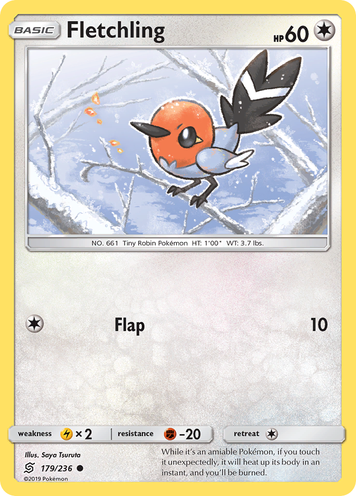 Fletchling (179/236) [Sun & Moon: Unified Minds] | Card Merchant Takapuna