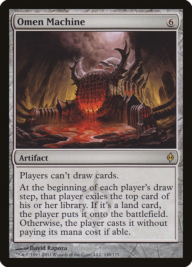 Omen Machine [New Phyrexia] | Card Merchant Takapuna