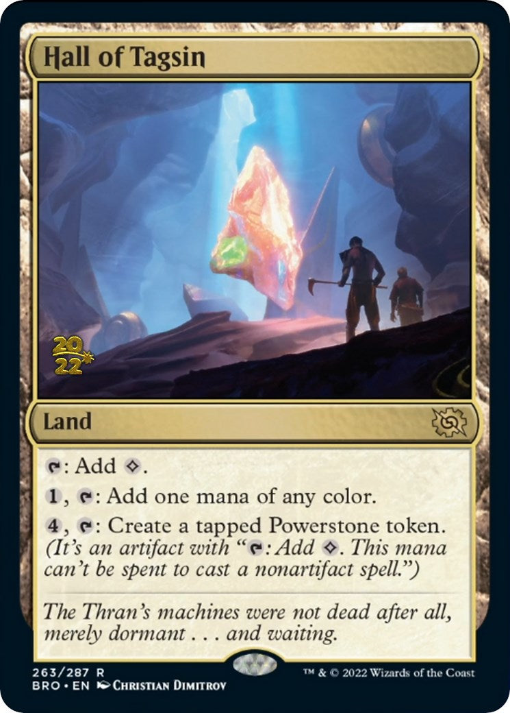 Hall of Tagsin [The Brothers' War Prerelease Promos] | Card Merchant Takapuna