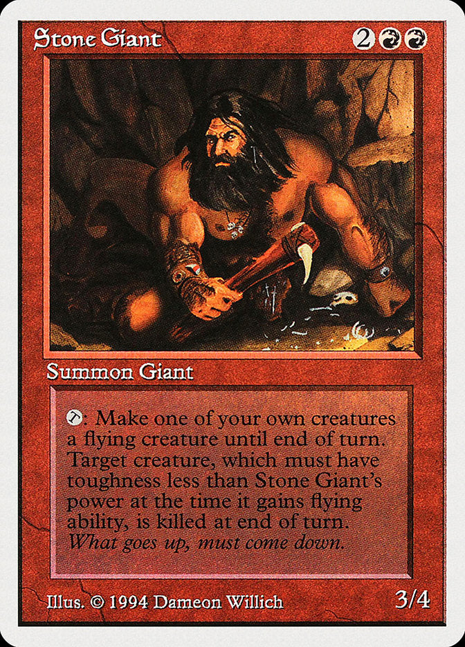 Stone Giant [Summer Magic / Edgar] | Card Merchant Takapuna