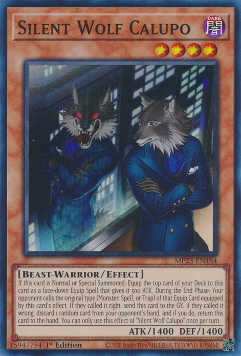 Silent Wolf Calupo [MP23-EN184] Super Rare | Card Merchant Takapuna