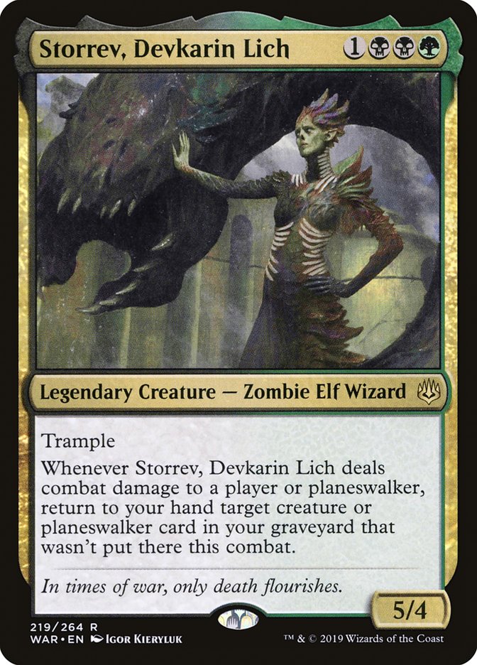 Storrev, Devkarin Lich [War of the Spark] | Card Merchant Takapuna