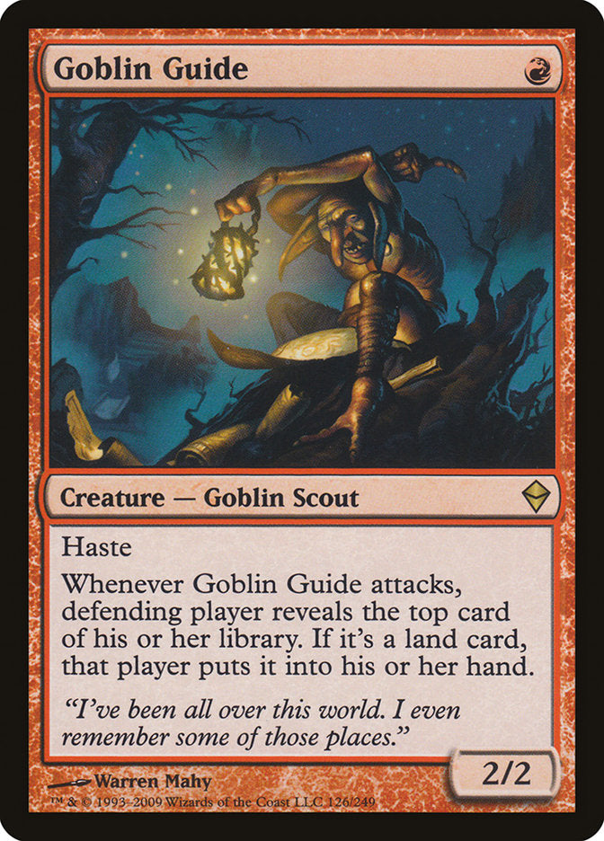 Goblin Guide [Zendikar] | Card Merchant Takapuna