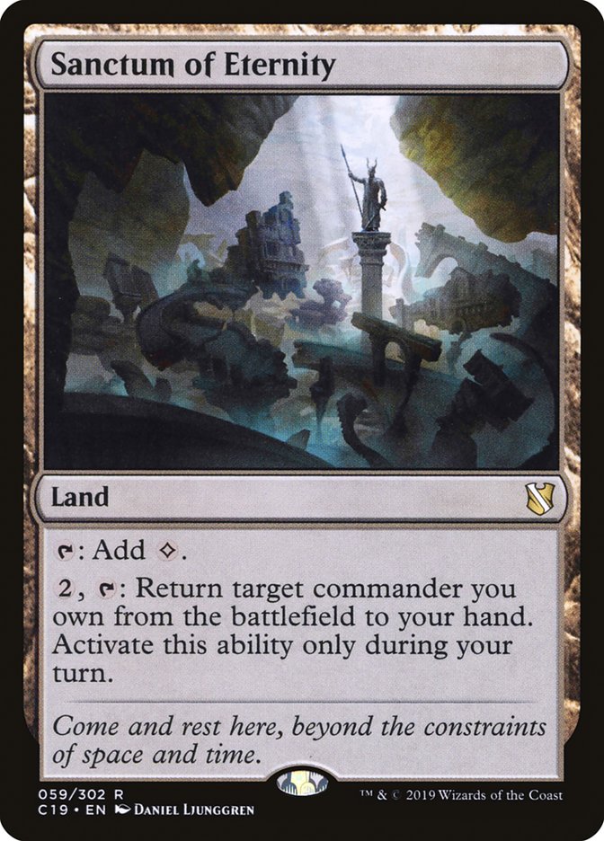 Sanctum of Eternity [Commander 2019] | Card Merchant Takapuna