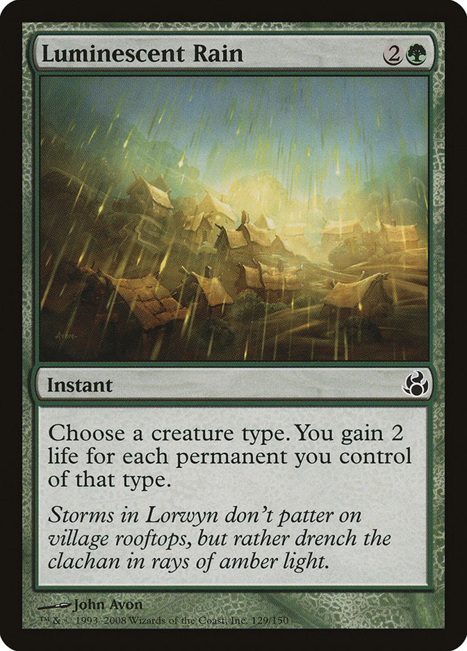 Luminescent Rain [Morningtide] | Card Merchant Takapuna
