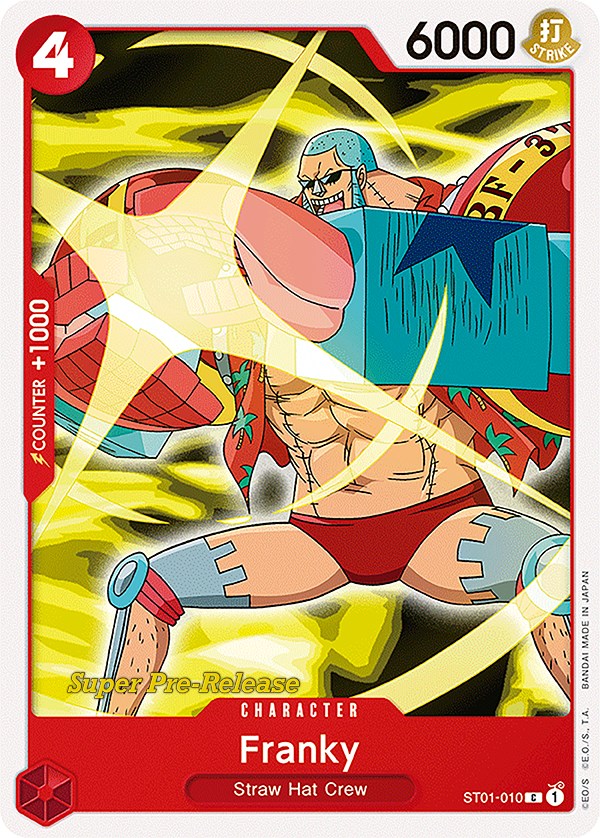 Franky [Super Pre-Release Starter Deck: Straw Hat Crew] | Card Merchant Takapuna