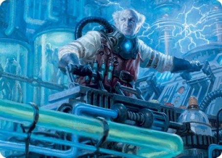 Ludevic, Necrogenius Art Card [Innistrad: Midnight Hunt Art Series] | Card Merchant Takapuna