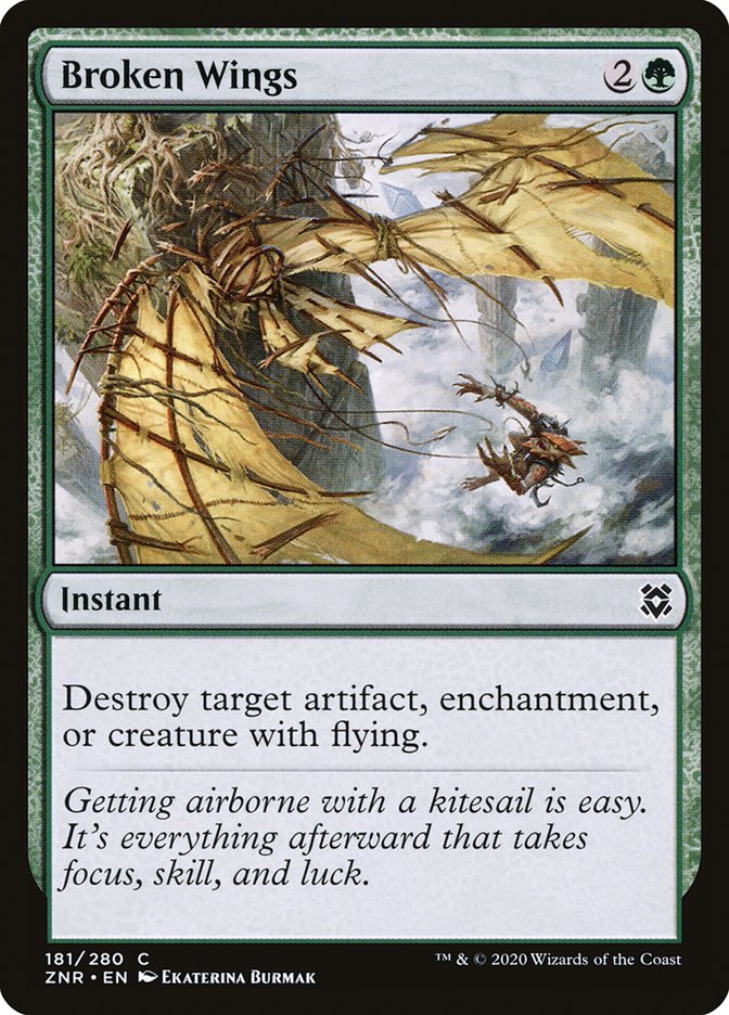 Broken Wings [Zendikar Rising] | Card Merchant Takapuna