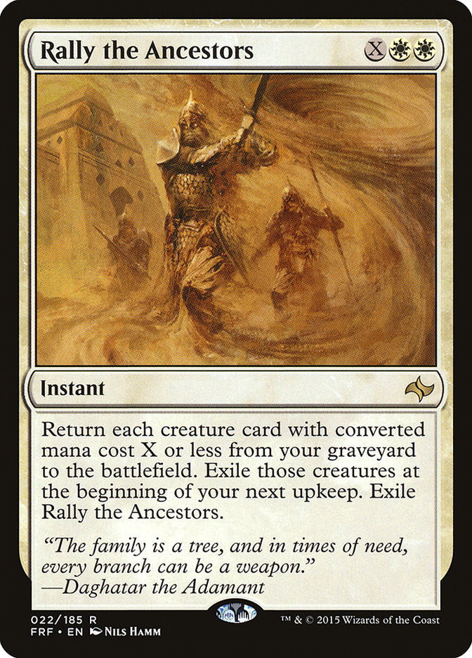 Rally the Ancestors [Fate Reforged] | Card Merchant Takapuna