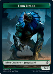 Frog Lizard // Elephant Double-Sided Token [Commander 2021 Tokens] | Card Merchant Takapuna
