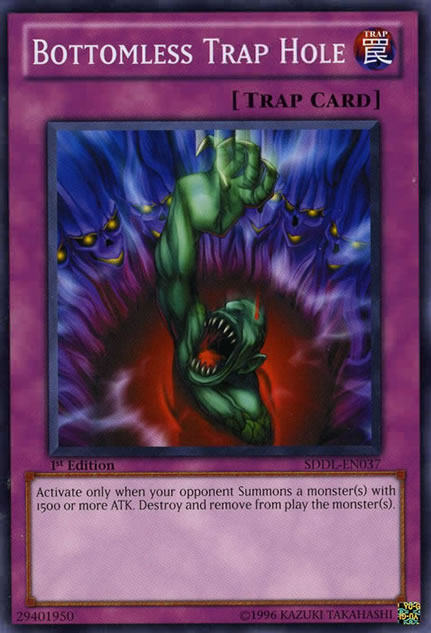 Bottomless Trap Hole [SDDL-EN037] Common | Card Merchant Takapuna