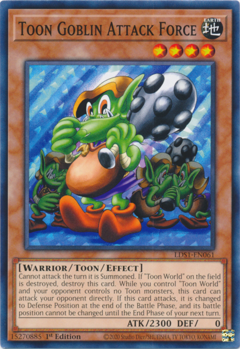 Toon Goblin Attack Force [LDS1-EN061] Common | Card Merchant Takapuna