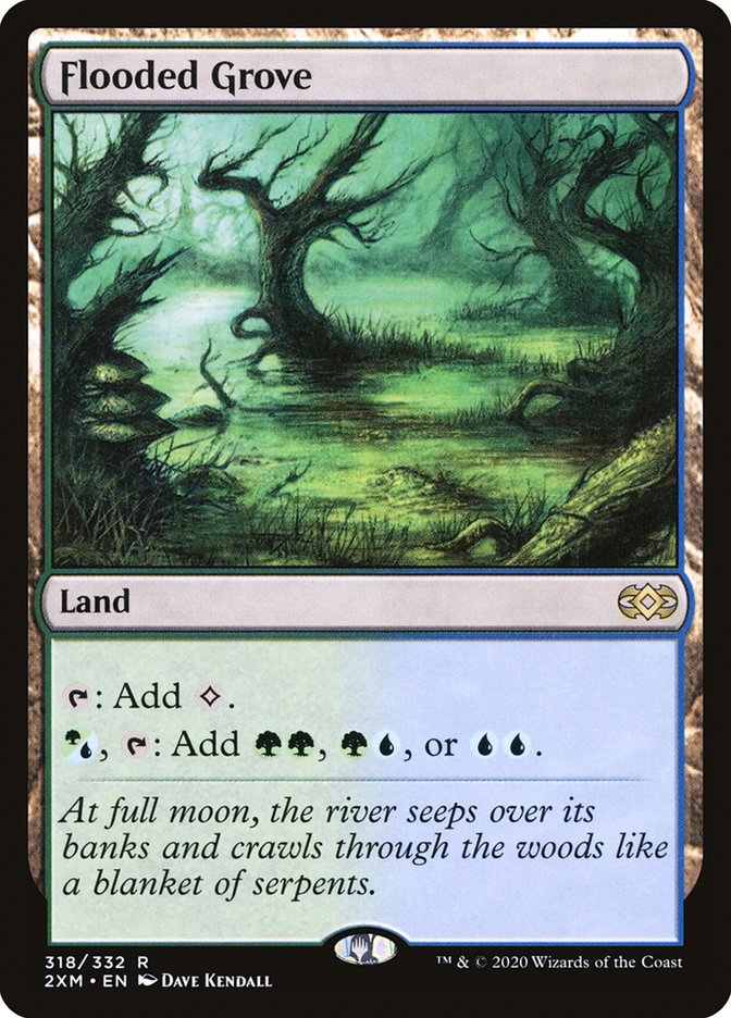 Flooded Grove [Double Masters] | Card Merchant Takapuna
