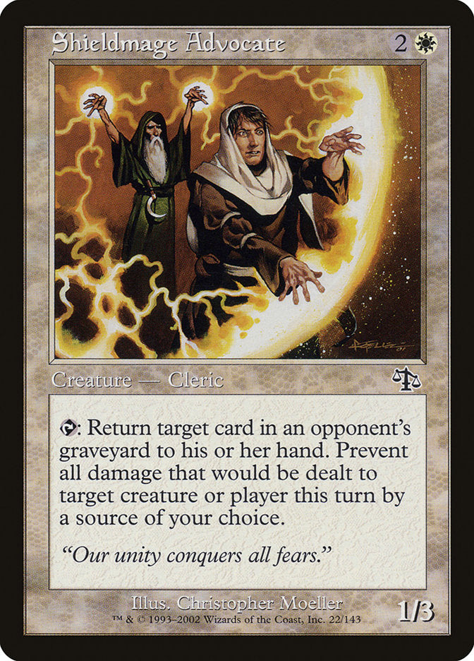 Shieldmage Advocate [Judgment] | Card Merchant Takapuna