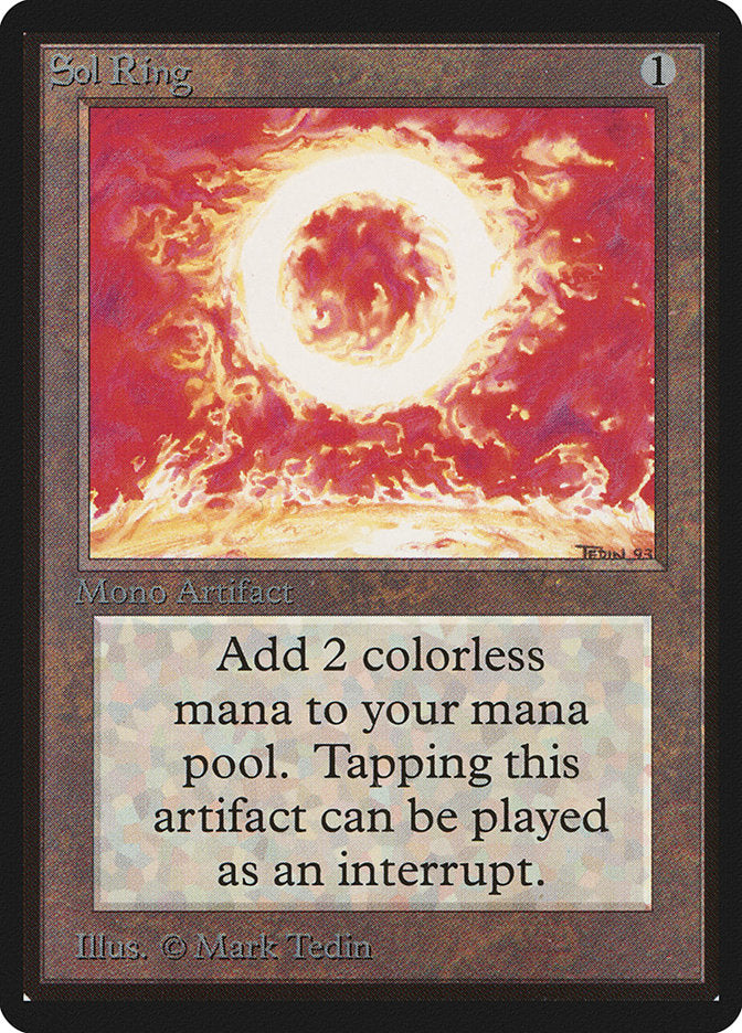 Sol Ring [Beta Edition] | Card Merchant Takapuna