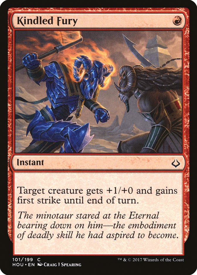 Kindled Fury [Hour of Devastation] | Card Merchant Takapuna