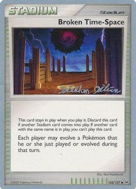 Broken Time-Space (104/127) (Luxdrill - Stephen Silvestro) [World Championships 2009] | Card Merchant Takapuna