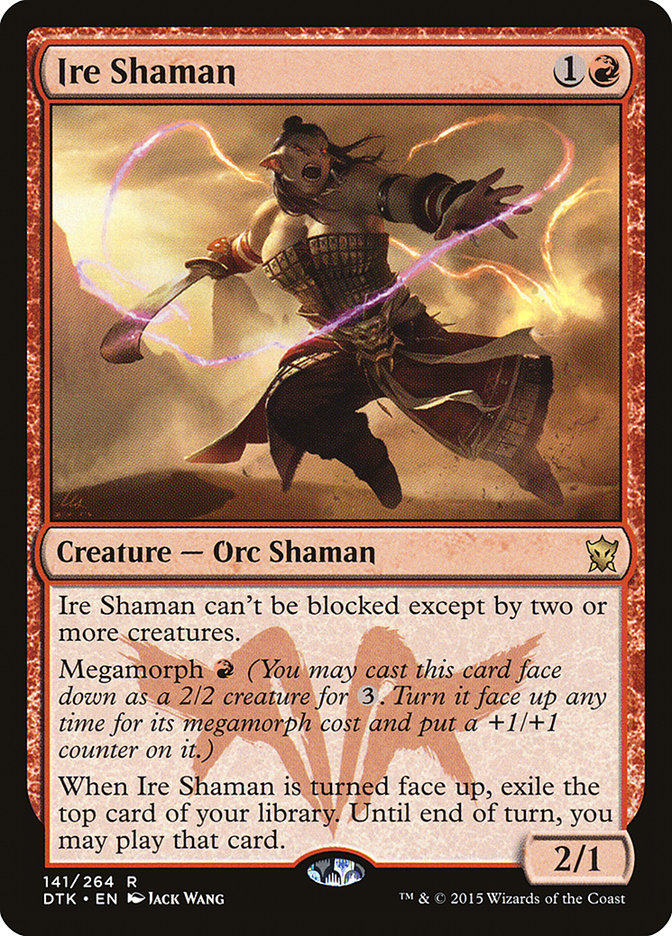 Ire Shaman [Dragons of Tarkir] | Card Merchant Takapuna