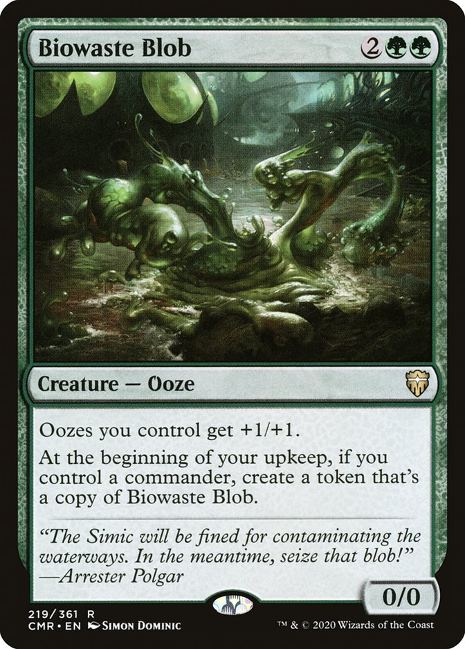 Biowaste Blob [Commander Legends] | Card Merchant Takapuna